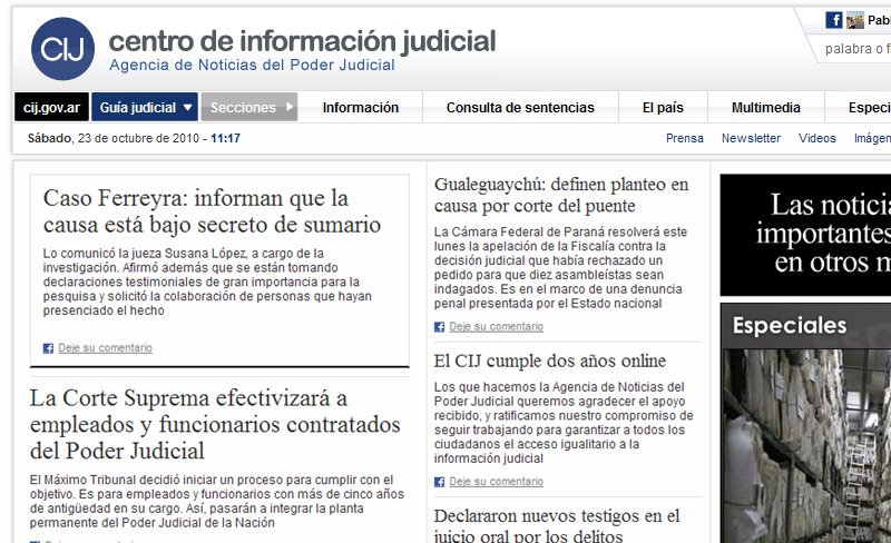 El CIJ cumple dos aos online