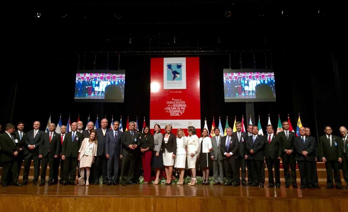 Lorenzetti y Highton de Nolasco participaron de la XVIII Cumbre Judicial Iberoamericana