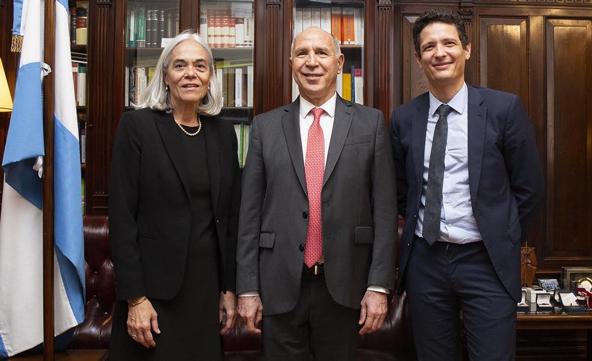 Lorenzetti recibió a la presidenta del Superior Tribunal de Justicia de Brasil