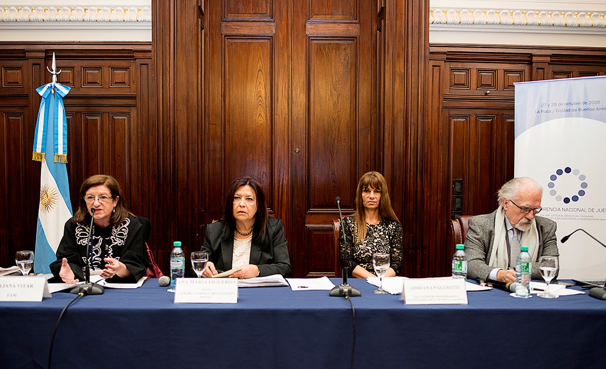 VII Conferencia Nacional de Jueces: panel Juicios por crmenes de lesa humanidad