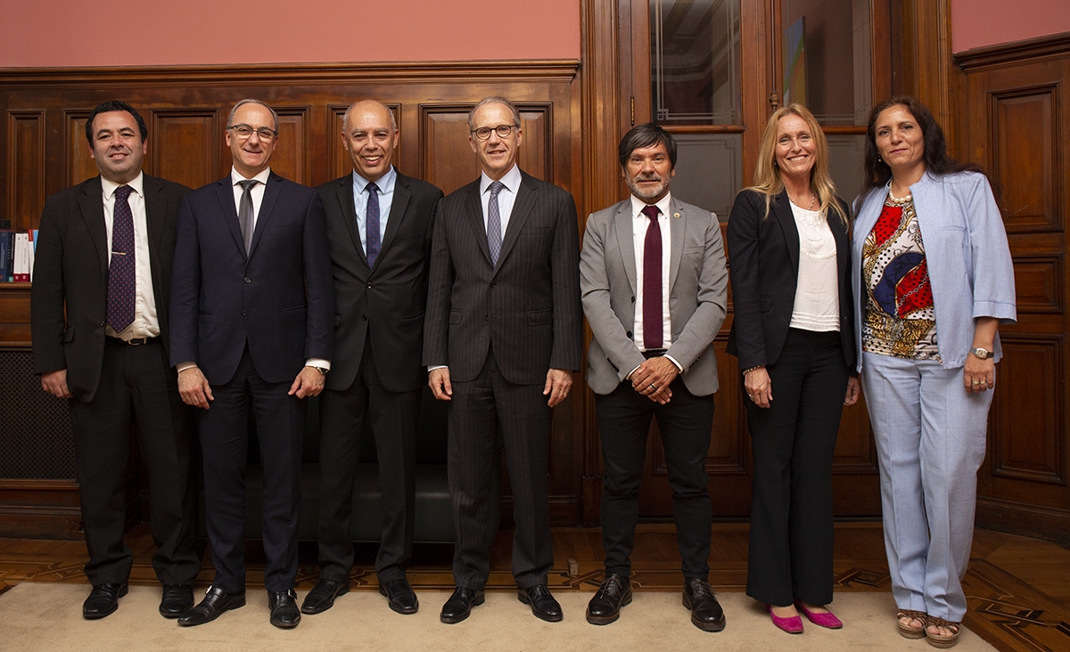 El presidente de la Corte, Carlos Rosenkrantz, recibi a las autoridades de la Federacin Argentina de Consejos Profesionales de Ciencias Econmicas